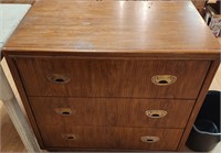 2 pc lot Drop leaf table 3 Drawer chest