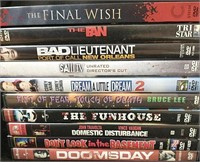 10 Lightly Used DVD's