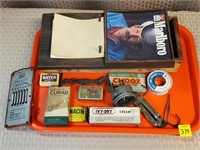 Cooper Cheese Box, Advertising Pieces, Level, etc