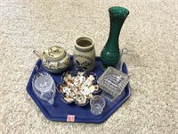Assorted Glassware & Pottery