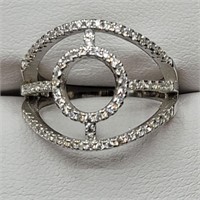 $150 Silver CZ Ring