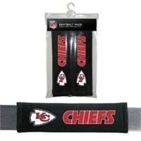 Kansas City Chiefs Seat Belt Covers