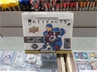 2021-22 UD ARTIFACTS HOCKEY HOBBY BOX SEALED NIP!