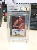 JONAS VALANCIUNAS 2012-13 SELECT AUTO RC GRADED 9