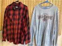 Harley Davidson Shirts, size 2XL