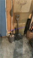 Steel shovels