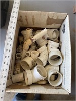 Box of PVC Plumbing Fittings