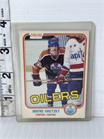 1981 Opeechee Wayne Gretzky hockey card