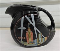 Fiesta Post 86 disc juice pitcher, 1933 Century of