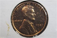 1937 Proof Lincoln Wheat Cent