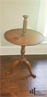 Pine Side Chair Drink Table