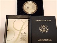 2006 AMERICAN SILVER PROOF EAGLE BULLION COIN