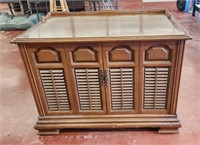 Vintage Console TV Cabinet ONLY