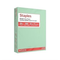 Staples 30  Recycled Pastel Coloured Copy Paper