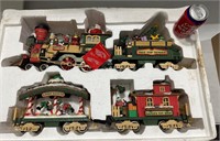The Holiday Express Animated Train Set-Lot