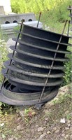 8 - Cast iron manhole covers