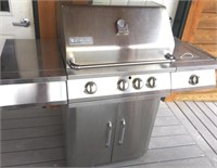 Jen-Air Propane Grill With Side Burner