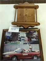 Racing Photo and Clock