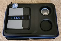 Titan 50-Can Collapsible Soft Cooler Blue & Black