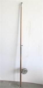 Vintage fihing pole & reel