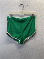 Vintage Knit-Mates Green Terrycloth Shorts