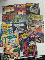 lot of comic books