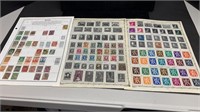 Older World Stamps: Belgium, (3) pages, mostly