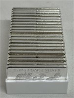 (20) 1oz SILVER STAGECOACH BARS