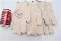 4 gants pour four à haute intensité