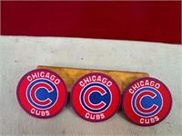 3 CHICAGO CUBS PATCHES NEW