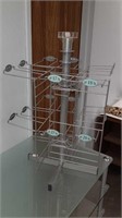 Revolving display stand 25 in by 14.5 in by 14.5