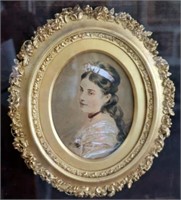 Eliza Allen 19thC Australian Colonial portrait