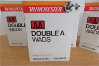 Winchester Double A  WADS 3 Full Boxes, 1 Partial