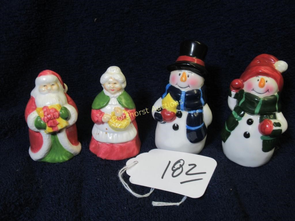 SALT & PEPPER SHAKERS (2 SETS)