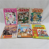 Cracked Magazines / Comics (6) - Globe