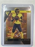 2022 Panini Chronicles Flux #FX3 Malik Willis RC!