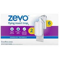 Zevo Flying Insect Trap Kit with Refills