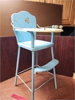 1950's AMSCO CHILD'S TOY HIGH CHAIR