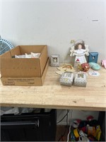 Box of Porcelain and Other Ornaments