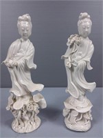 Antique Chinese Kwan Yin Figurines