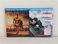 2 COMBO "BLU-RAY", "DVD" & DIGITAL COPY SETS