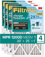 Filtrete 20x25x1 Air Filter 4-Pack