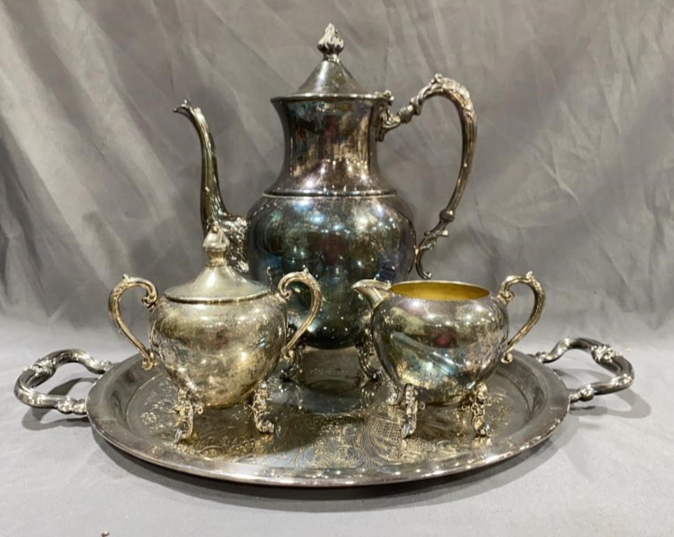 Silver Plate Tea Set