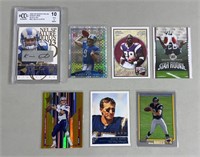 7pc 2001-09 Topps & Upper Deck Football Cards