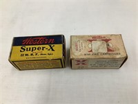 (2) Boxes of Western 22 WRF Bullets & Boxes, (76)