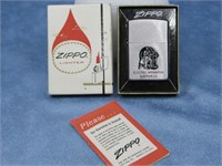 Vtg Zippo Lighter W/ Box Untested