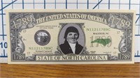 State of North Carolina banknote