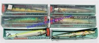 Lot of (6) Rapala Fishing Lures