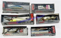 Lot of (6) Rapala Fishing Lures