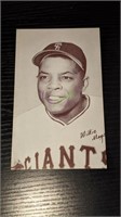 1946 66 Baseball Exhibit Card Willie Mays